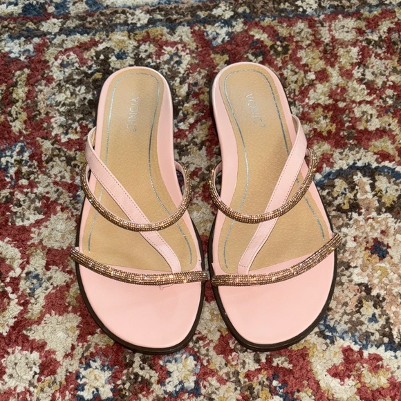 Vionic Shoes - Vionic Prism Pink Strappy Sandals size 8.5